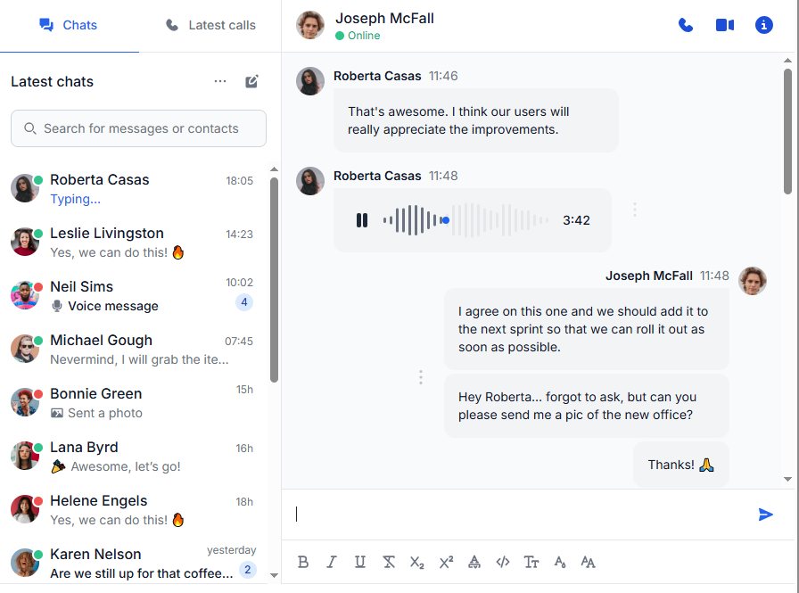 Разрешите вашей команде задавать вопросы к CRM, так как они общаются с коллегой
