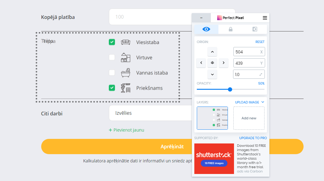 Input fields check